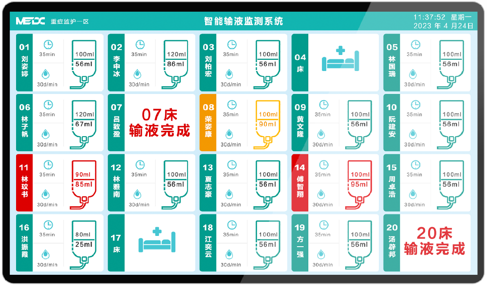 智能输液监测系统